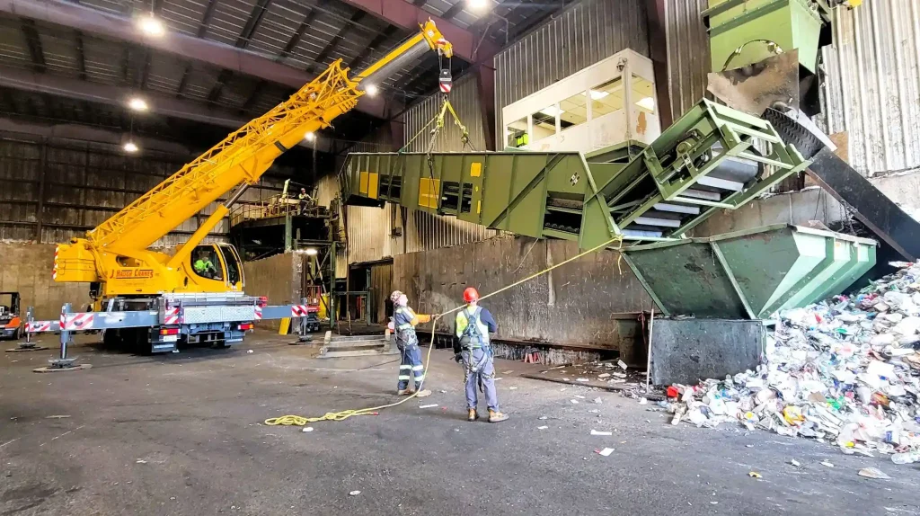 Heritage completed a multi-phase, turnkey plant upgrade at a recycling facility to improve operational efficiency and system reliability.